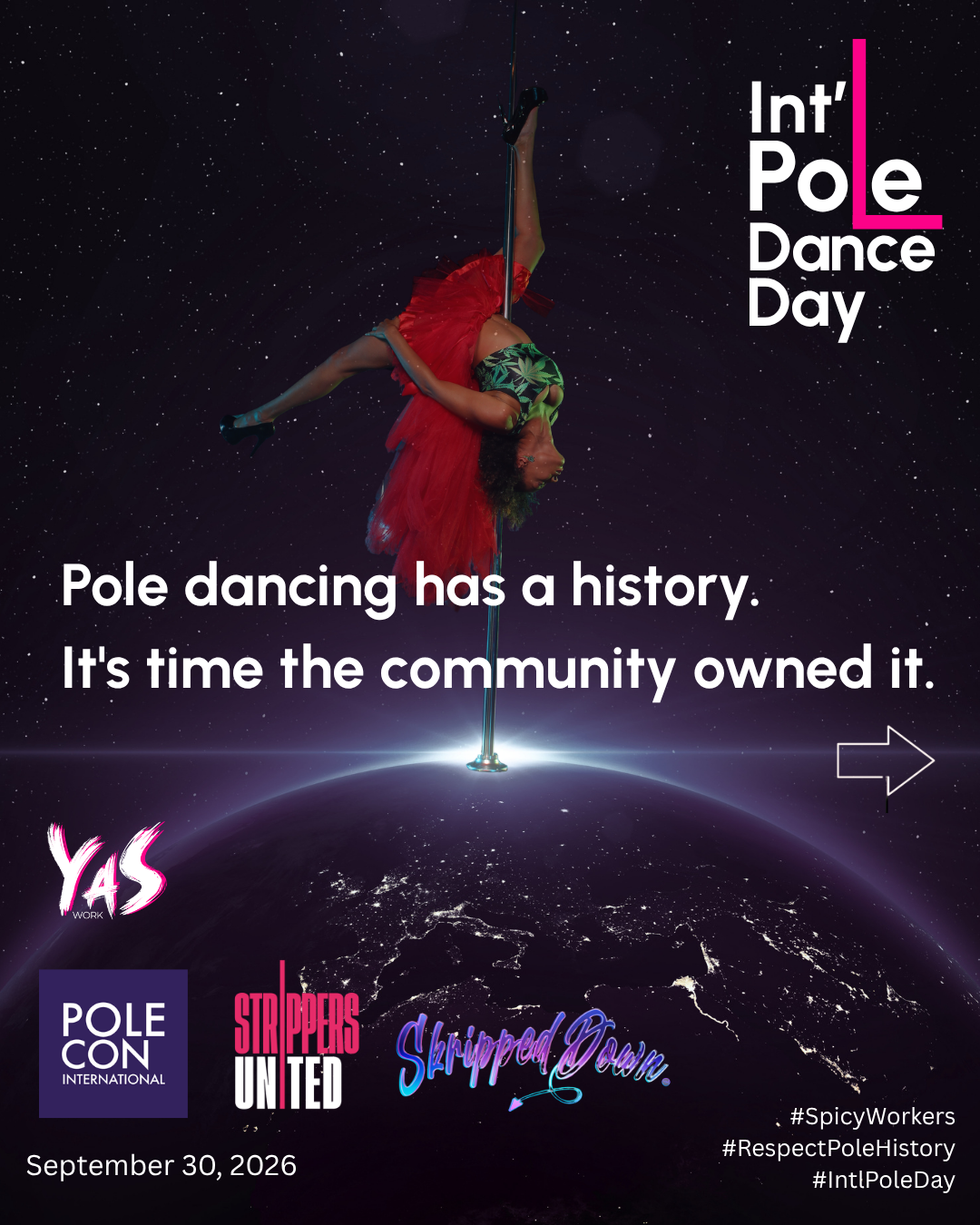 international pole dance day